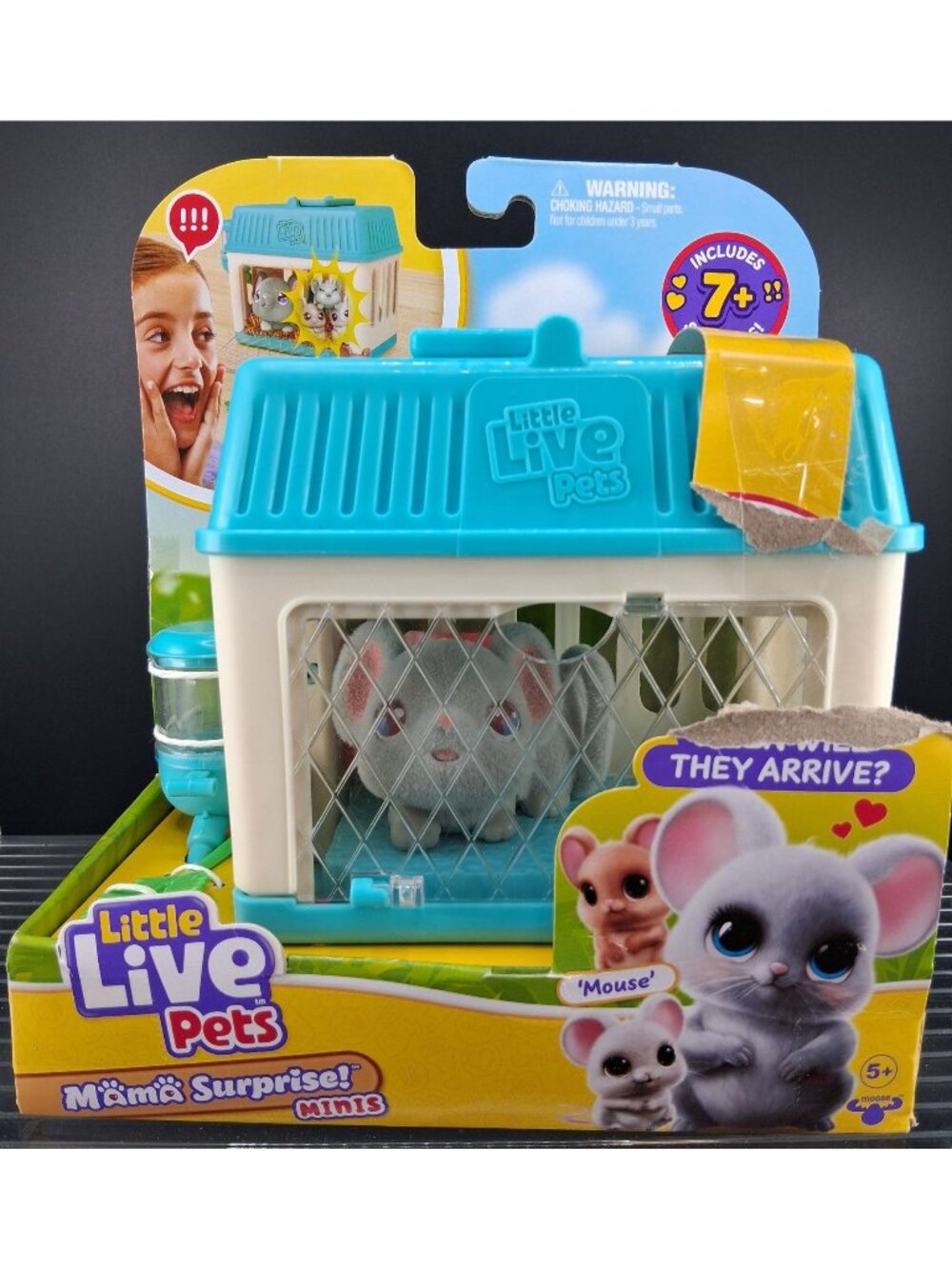 Little Live Pets Mama Surprise Minis Playset With Mouse & Babies